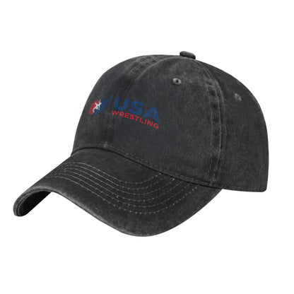 USA Wrestling Printed unisex baseball cap adjustable cap outdoor sun hats trucker hat