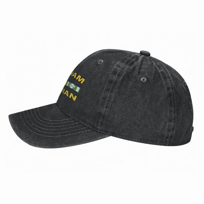 VIETNAM VET DECAL Printed unisex baseball cap adjustable cap outdoor sun hats trucker hat