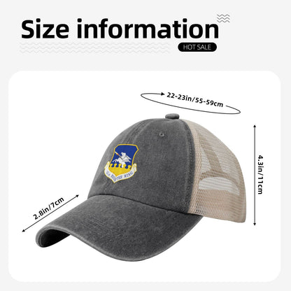 51st Fighter Wing Printed unisex baseball cap adjustable grid baseball cap veteran gift