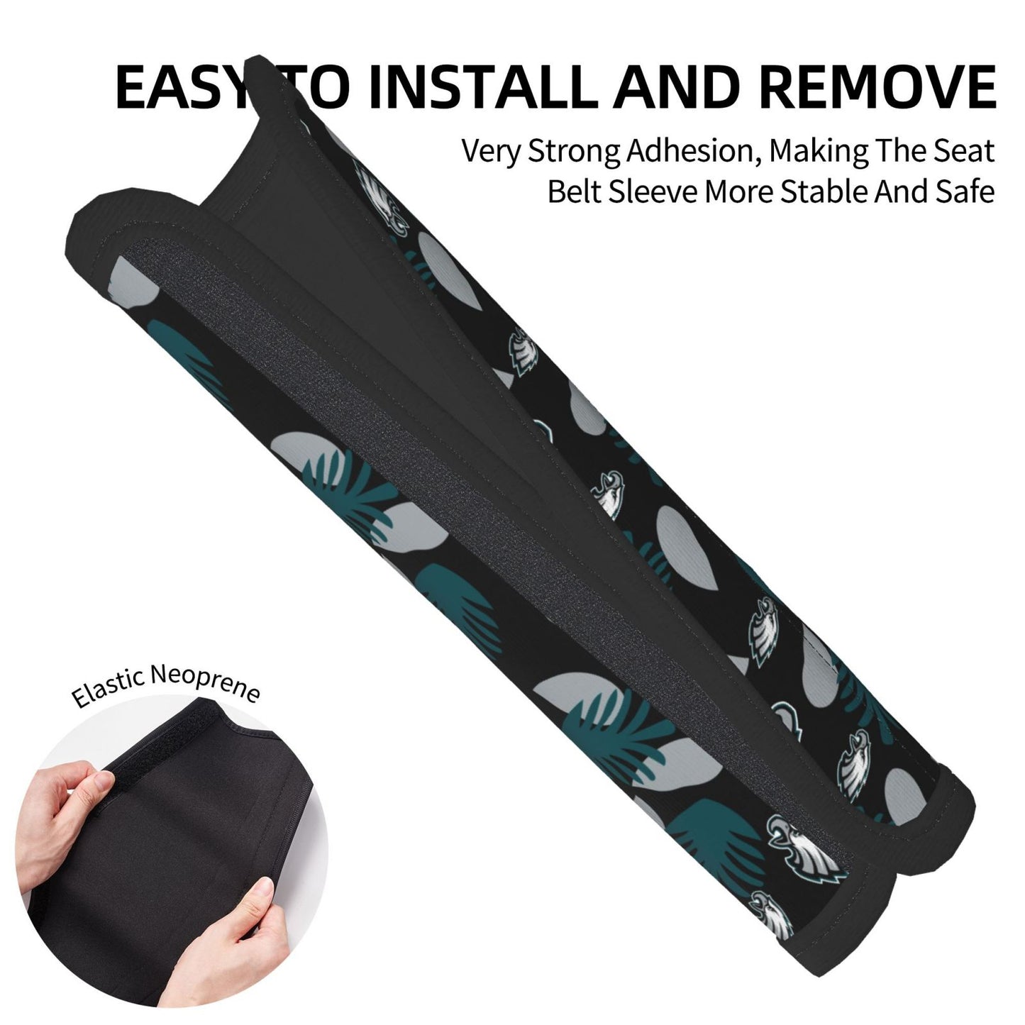 Philadelphia Eagles Car seat belt shoulder strap adult seat belt protective cover