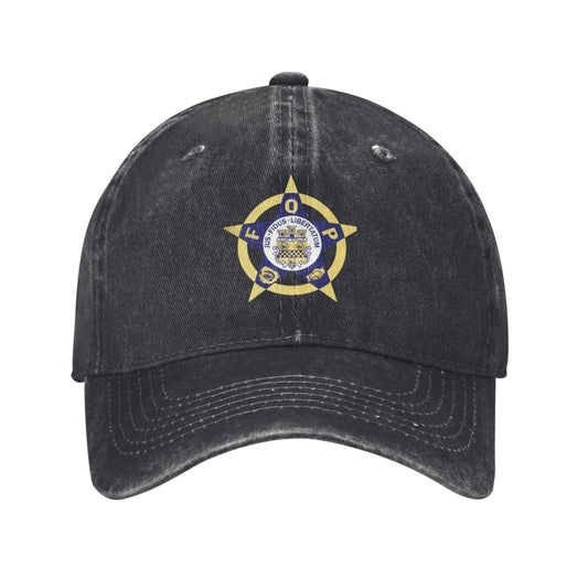 National Fraternal Order Of Police Printed unisex baseball cap adjustable cap outdoor sun hats trucker hat