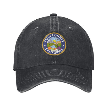 Kern County California Printed unisex baseball cap adjustable cap outdoor sun hats trucker hat