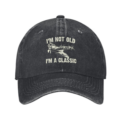 I'M NOT OLD I'M A CLASSIC Printed unisex baseball cap adjustable cap outdoor sun hats trucker hat