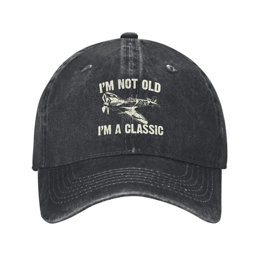 I'M NOT OLD I'M A CLASSIC Printed unisex baseball cap adjustable cap outdoor sun hats trucker hat