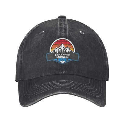 Bruce Mound Merrillan Printed unisex baseball cap adjustable cap outdoor sun hats trucker hat