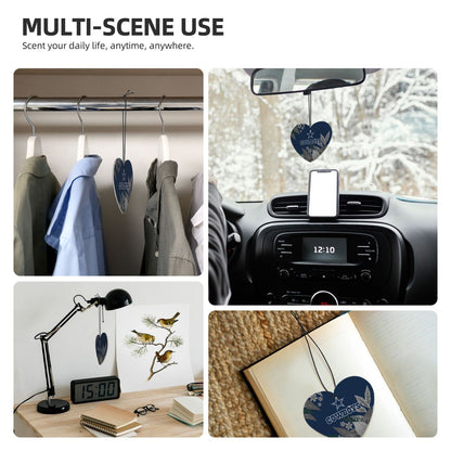 4pcs- Dallas Cowboys car aromatherapy tablets Car Air Fresheners Cards Set