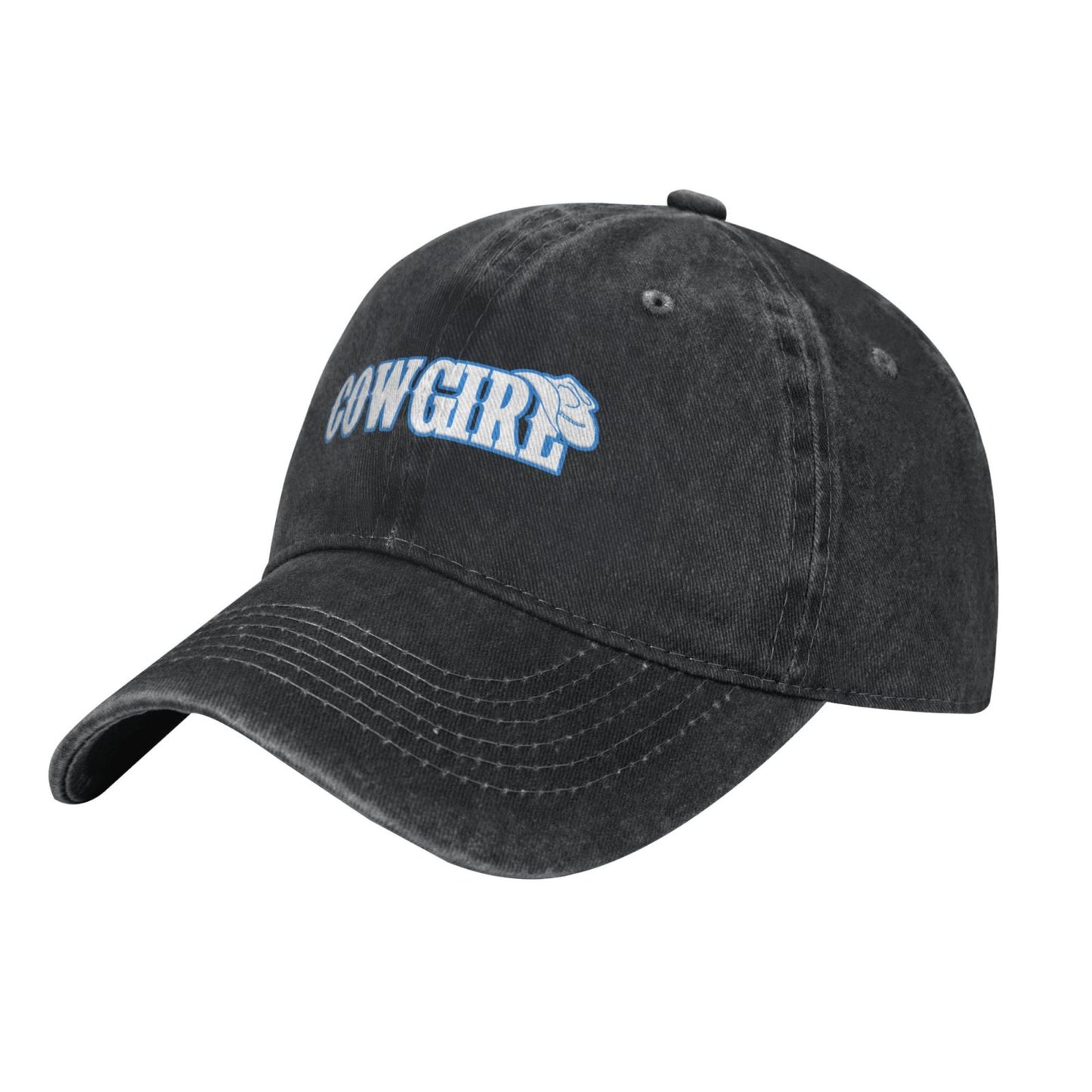 Cowgirl Printed unisex baseball cap adjustable cap outdoor sun hats trucker hat