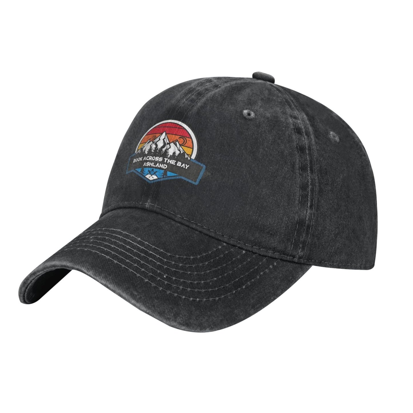 Book Across The Bay Ashland Printed unisex baseball cap adjustable cap outdoor sun hats trucker hat