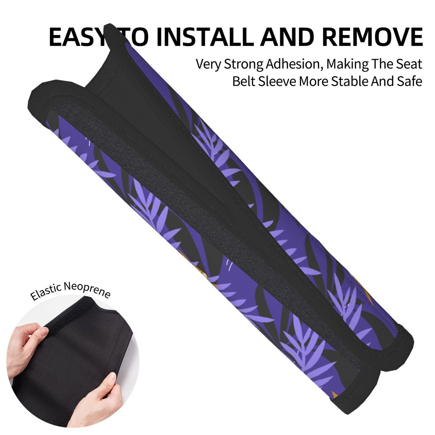 Baltimore Ravens Adult seat belt protection cover Car seat belt protection cover