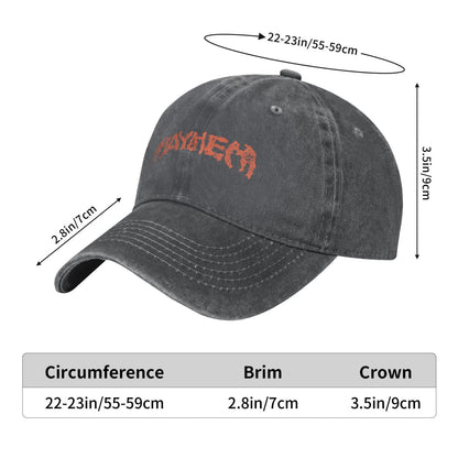 Lady Gaga Mayhem 2025 Printed unisex baseball cap adjustable cap outdoor sun hats trucker hat