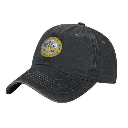 United States Department Of The Army Seal Printing unisex baseball cap adjustable cap veteran gift