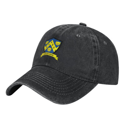Shropshire County Printed unisex baseball cap adjustable cap outdoor sun hats trucker hat
