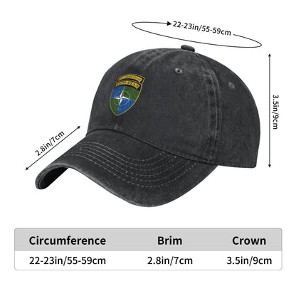EFP NATO OTAN British Army Printed unisex baseball cap adjustable cap outdoor trucker hat veterans Gifts