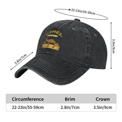 CAMEL SUBTLE FLAVOUR Printed unisex baseball cap adjustable cap outdoor trucker hat veterans Gifts
