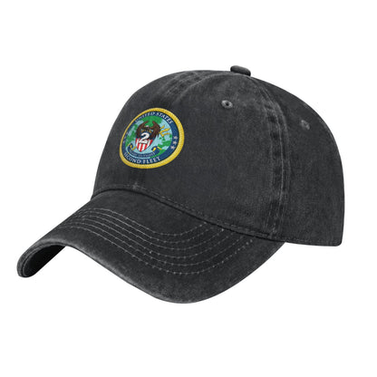 United States 2nd Fleet Insignia Printed unisex baseball cap adjustable cap veteran gift