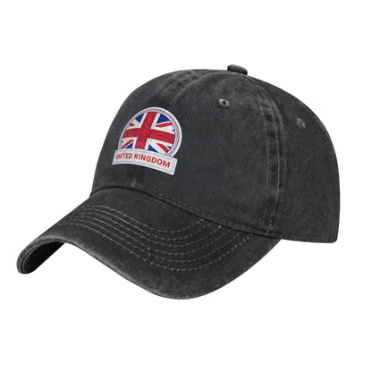 United Kingdom Country Badge Printed unisex baseball cap adjustable cap outdoor sun hats trucker hat
