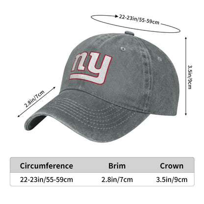 NYG Printed unisex baseball cap outdoor hats adjustable cap trucker gift hat