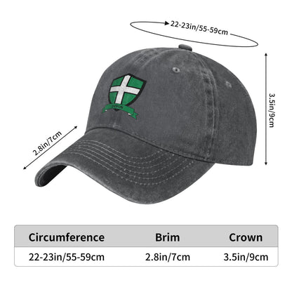 Devon County Printed unisex baseball cap adjustable cap outdoor sun hats trucker hat