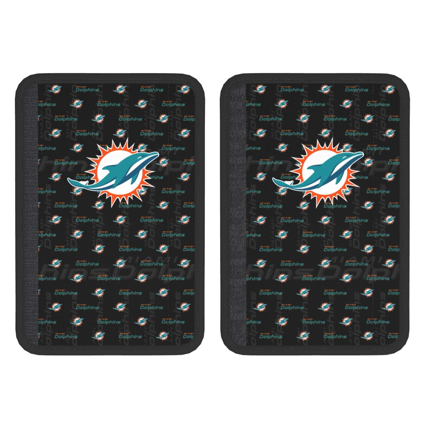 Miami Dolphins personalized seat belt protective cover Car seat belt protective cover