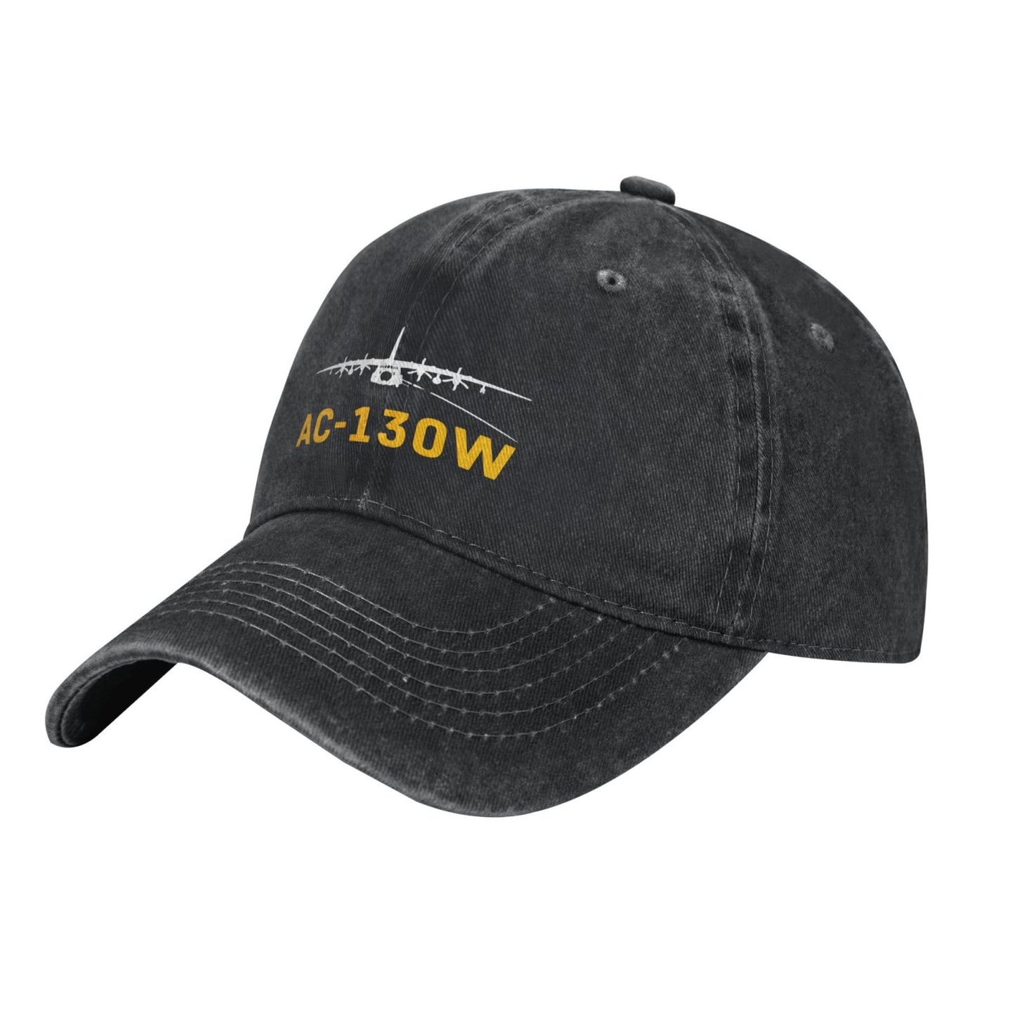 AC-130W Printing unisex baseball cap adjustable hats Outdoor leisure hat veteran gift