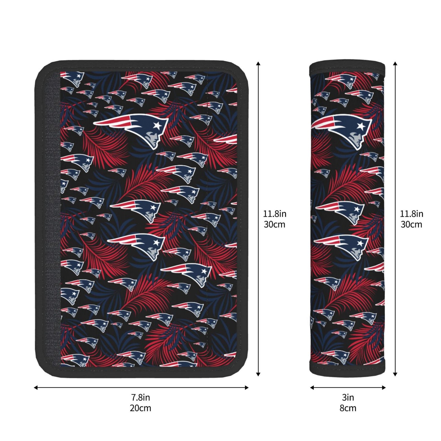 New England Patriots Car seat belt protective cover personalized seat belt protective cover