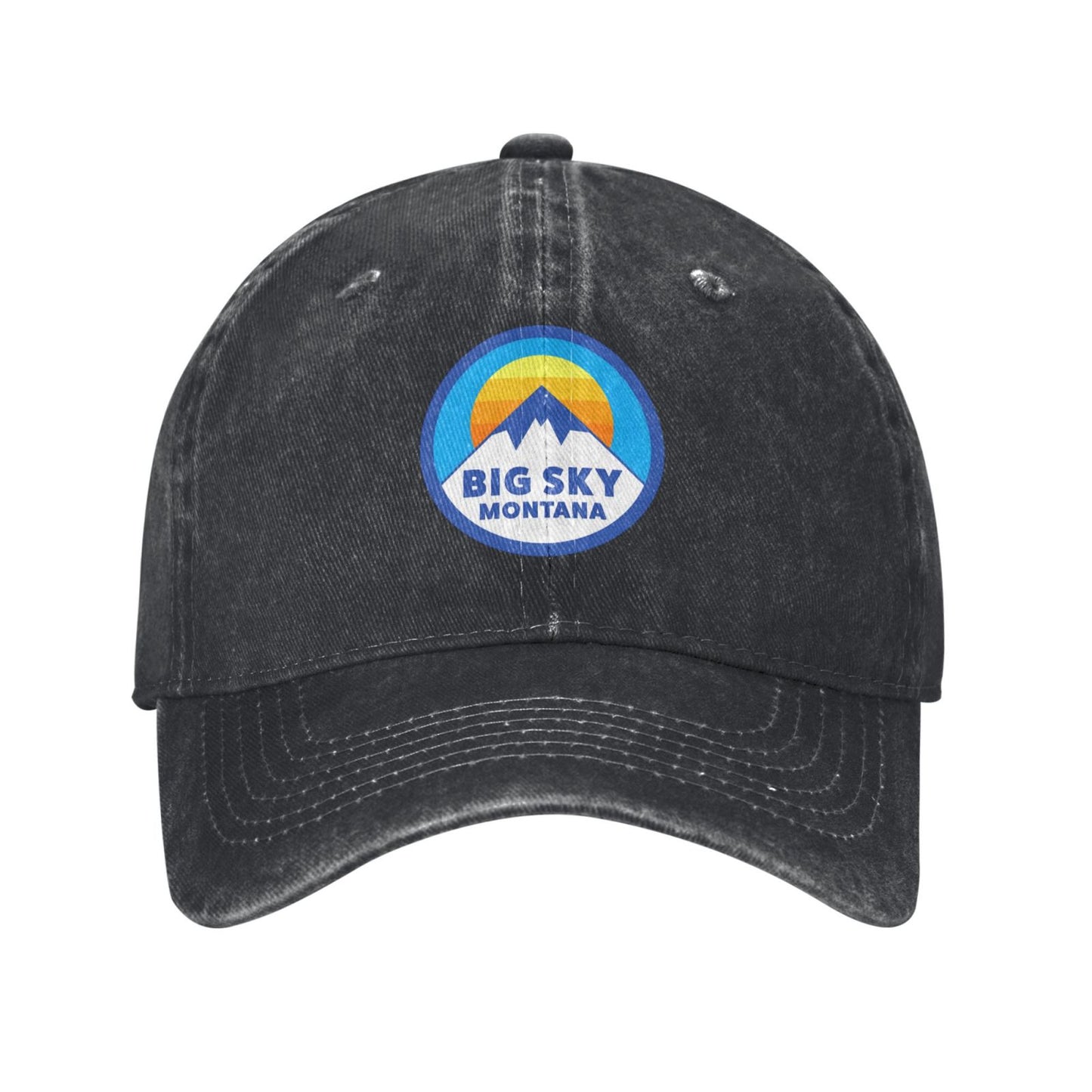 BIG SKY MONTANA(2) Printed unisex baseball cap adjustable cap outdoor sun hats trucker hat