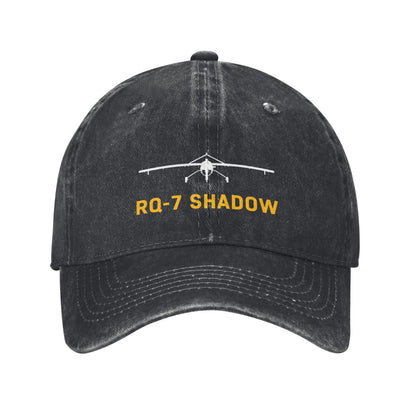 RQ-7 Shadow Printing unisex baseball cap adjustable hats Outdoor leisure hat veteran gift
