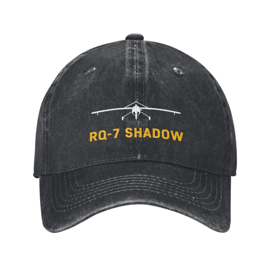 RQ-7 Shadow Printing unisex baseball cap adjustable hats Outdoor leisure hat veteran gift