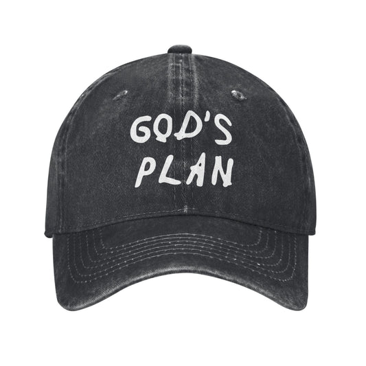 GOD's PLAN Printed unisex baseball cap outdoor hats adjustable cap trucker gift hat