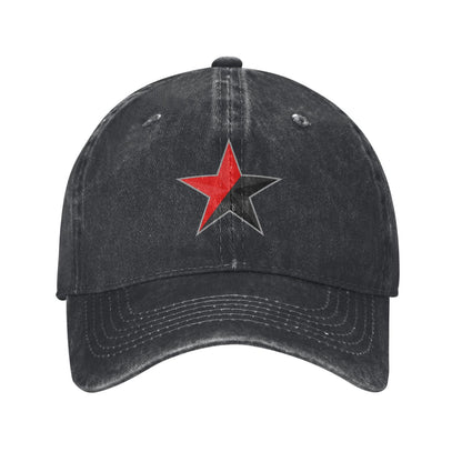 Anarchist Star (relieve) Printed unisex baseball cap adjustable cap outdoor trucker hat veterans Gifts