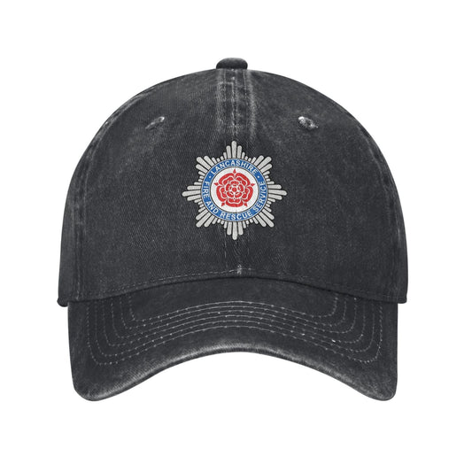 Lancashire Fire And Rescue Service Printed unisex baseball cap adjustable cap outdoor trucker hat veterans Gifts