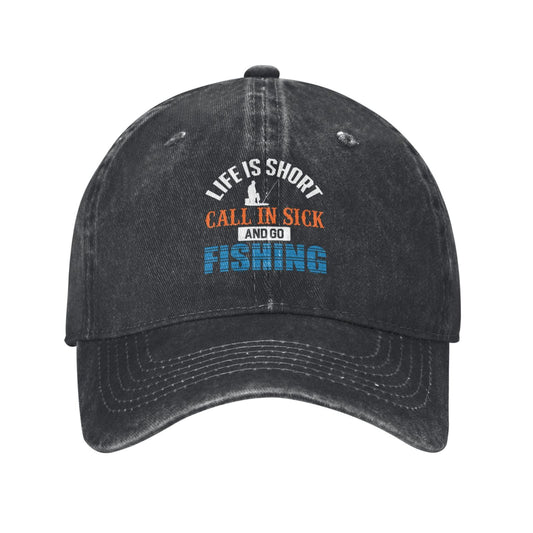 LIFEIS SHORT Printed unisex baseball cap adjustable cap outdoor sun hats trucker hat