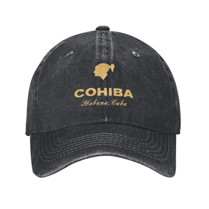 COHIBA Logo Printed unisex baseball cap outdoor hats adjustable cap trucker gift hat