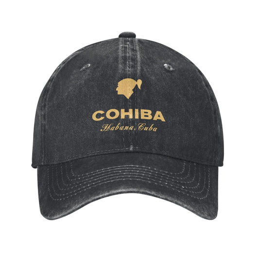 COHIBA Logo Printed unisex baseball cap outdoor hats adjustable cap trucker gift hat