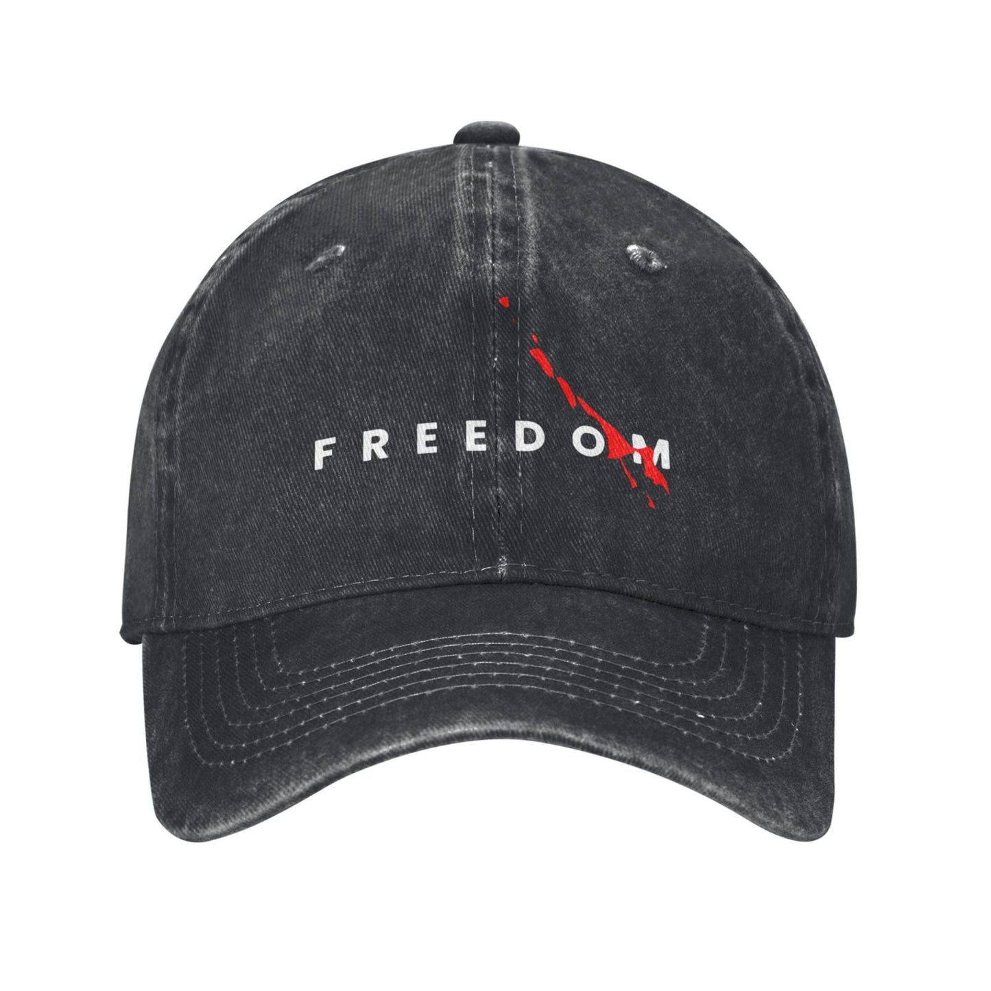 Freedom Printed unisex baseball cap outdoor hats adjustable cap trucker gift hat