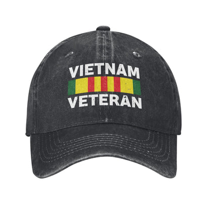 Proud Vietnam Veteran Printed unisex baseball cap adjustable cap outdoor sun hats trucker hat