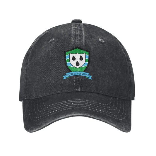 Worcestershire County Printed unisex baseball cap adjustable cap outdoor sun hats trucker hat