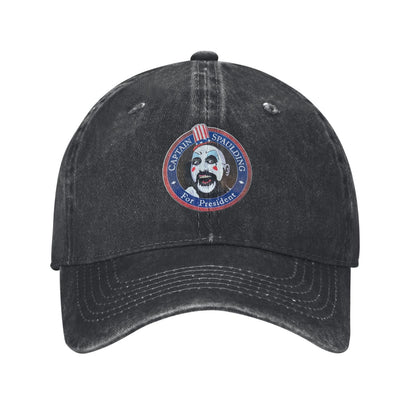 Captain Spaulding For President Printed unisex baseball cap outdoor hats adjustable cap trucker gift hat