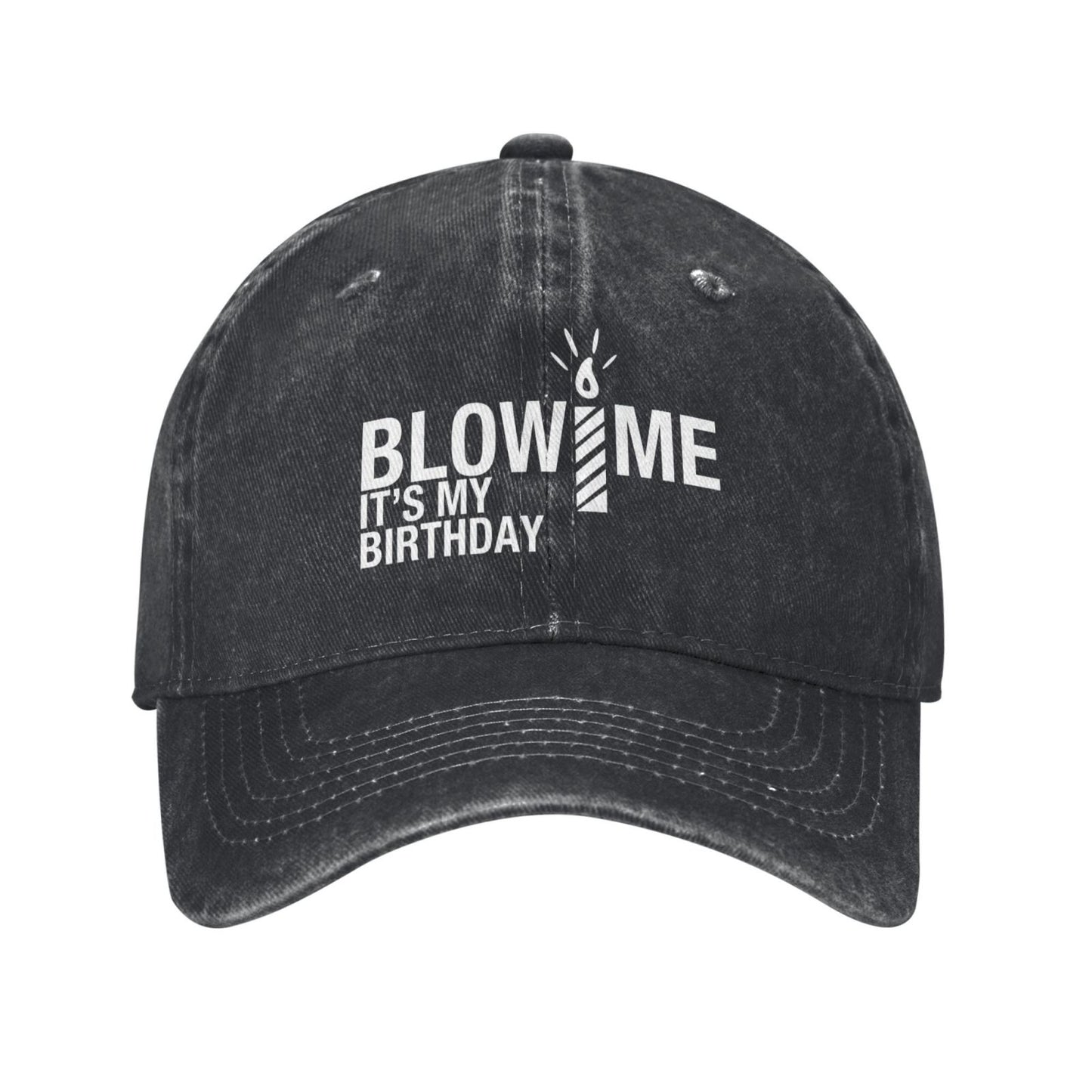 BLOWIME IT'S MY BIRTHDAY Printed unisex baseball cap adjustable cap outdoor sun hats trucker hat