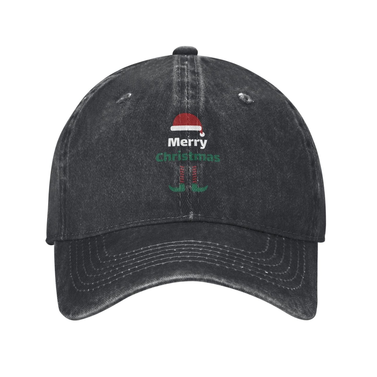 Merry Christmas Printed unisex baseball cap adjustable cap outdoor hats trucker gift hat