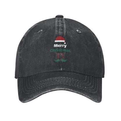 Merry Christmas Printed unisex baseball cap adjustable cap outdoor hats trucker gift hat