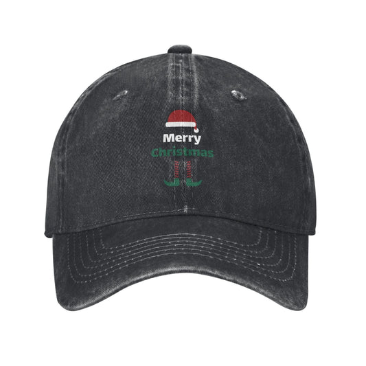 Merry Christmas Printed unisex baseball cap adjustable cap outdoor hats trucker gift hat