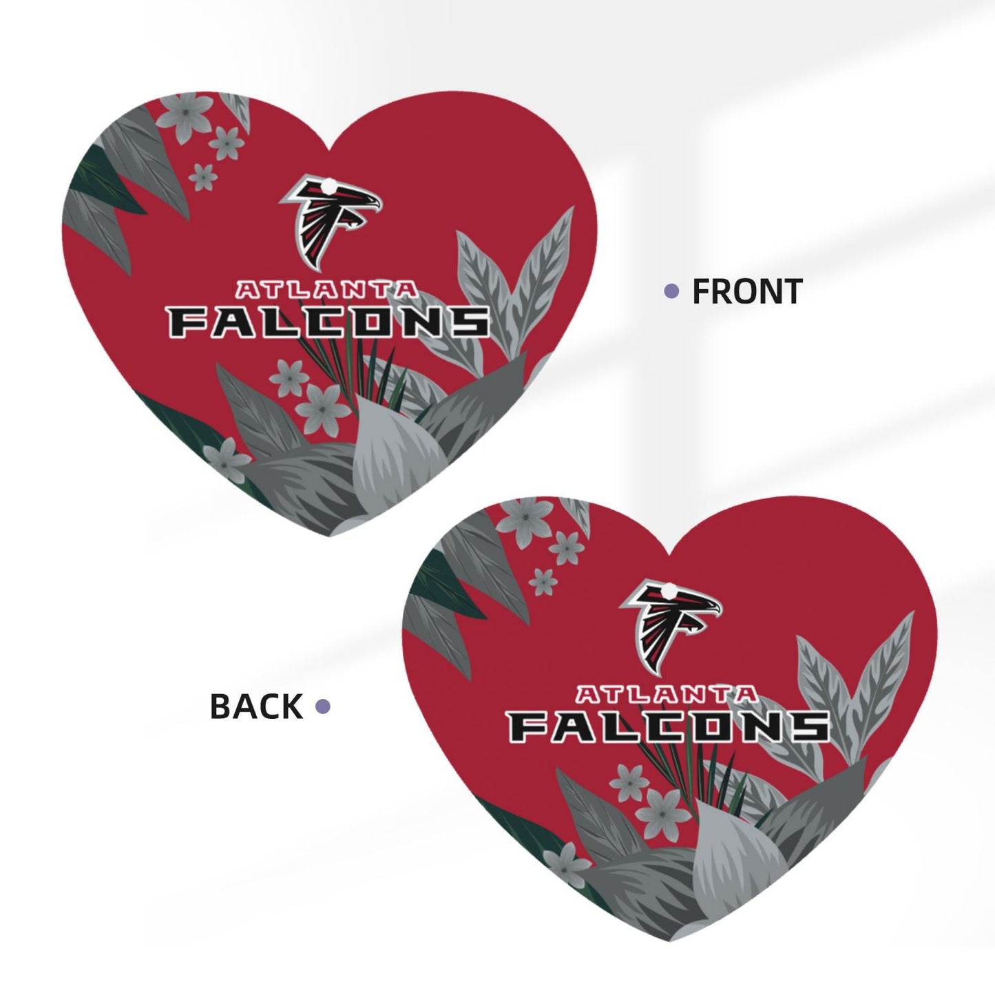 4pcs- Atlanta Falcons car aromatherapy tablets Car Air Fresheners Cards Set