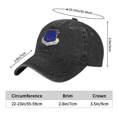 611 Air Operations Group Printed unisex baseball cap adjustable cap veteran gift
