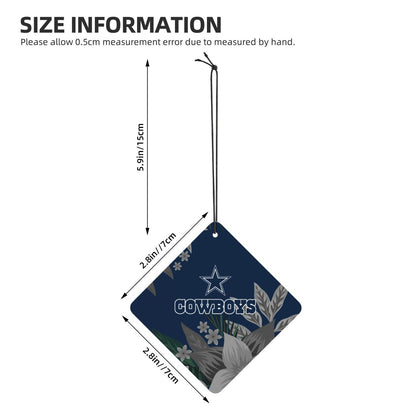 4pcs- Dallas Cowboys car aromatherapy tablets Car Air Fresheners Cards Set