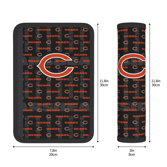 Chicago Bears personalized seat belt protective cover Car seat belt protective cover