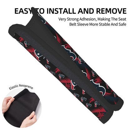 Houston Texans Car seat belt shoulder strap adult seat belt protective cover