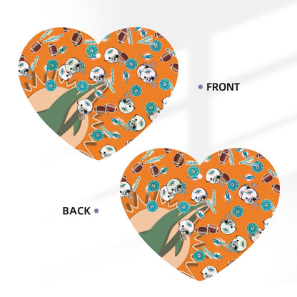 4-pcs Miami Dolphins Car Air Fresheners Cards Set car aromatherapy tablets