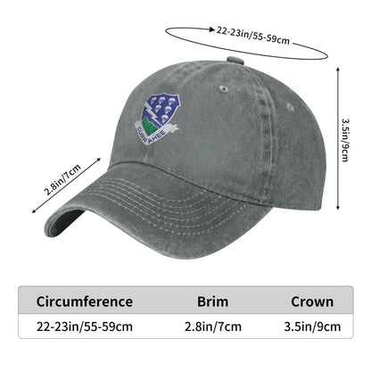 506th Airborne Infantry Printed unisex baseball cap adjustable cap outdoor sun hats trucker hat
