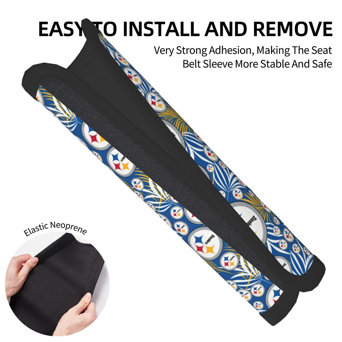 Pittsburgh Steelers Car seat belt protective cover personalized seat belt protective cover